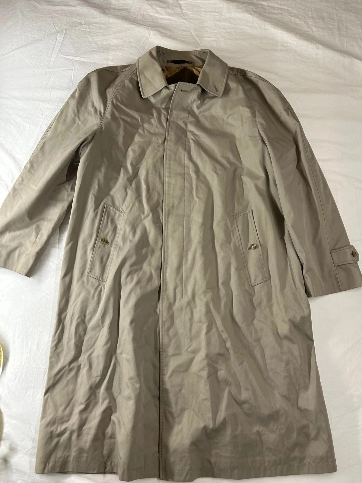 Trench vintage beige allemande fédérale Odermark style rétro collection années 60s